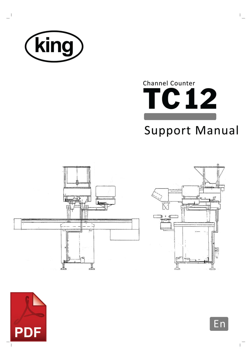 King TC12 Channel Counter User Instructions and Servicing Manual 