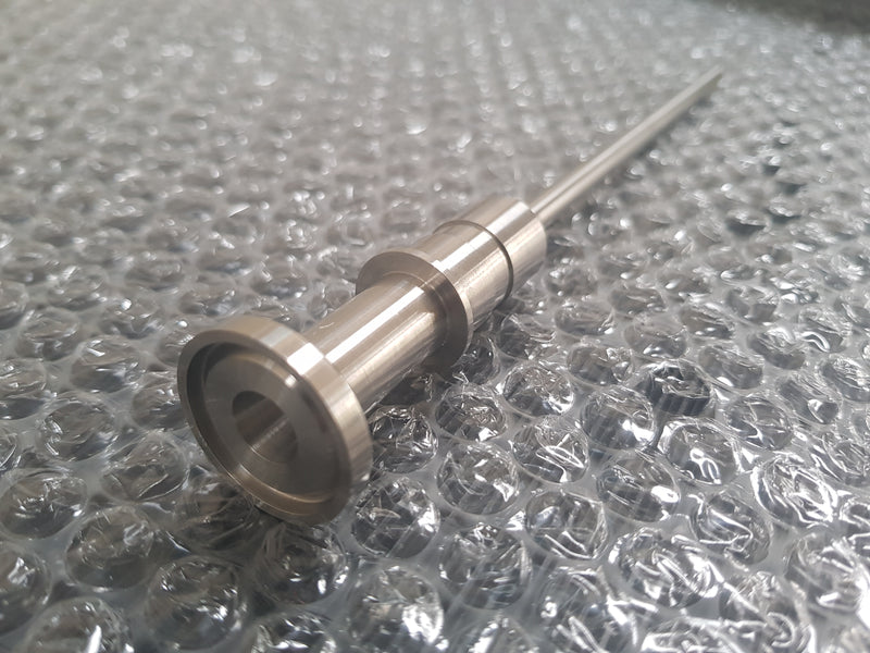KT1101081 - Extended Plain Nozzle 6mm Sanitary (4mm ID) for a King liquid filling machine