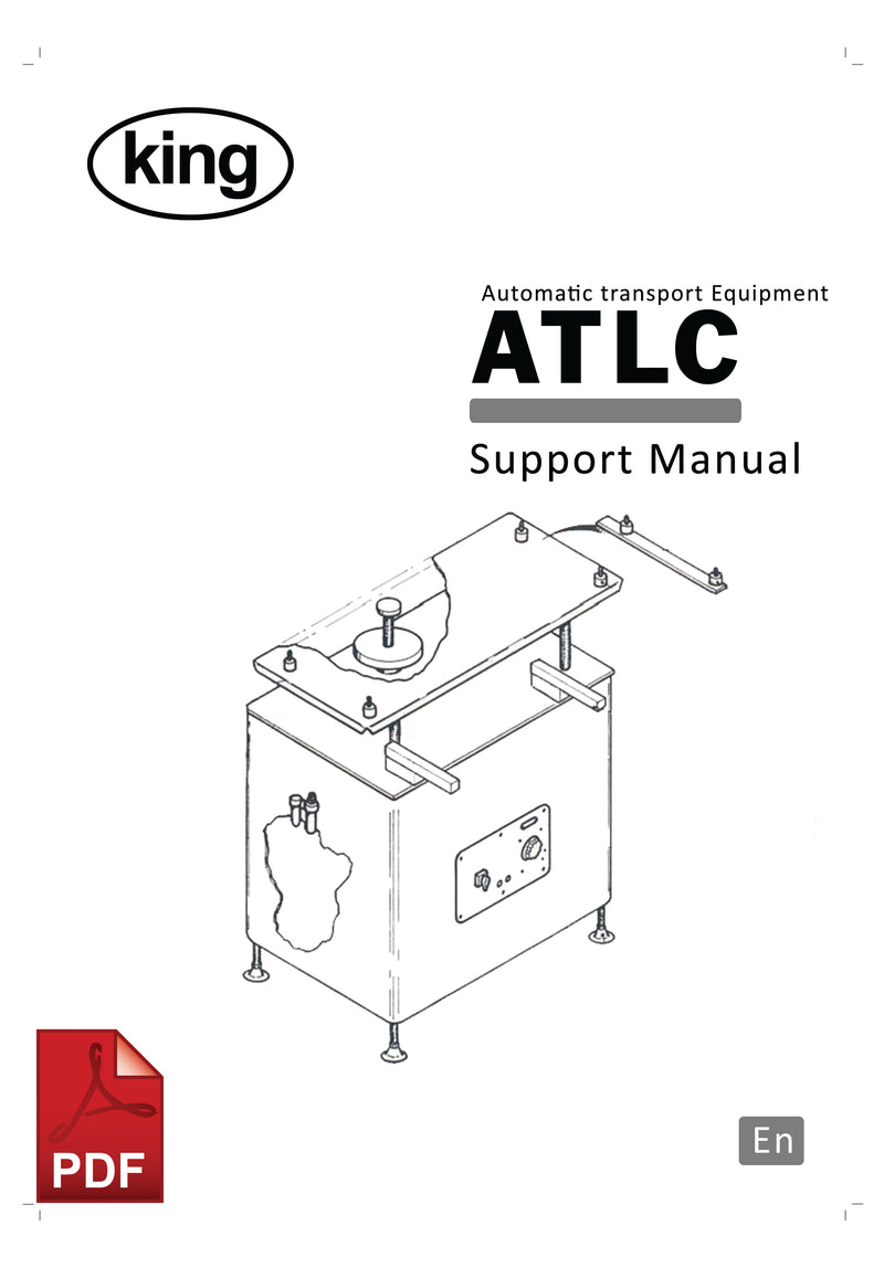 King TB4 ATLC Automatic Transport Equipment User Instructions and Servicing Manual