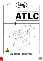 King ATLC Automatic Transport Equipment Tablet and Capsule Counter Electrical Diagram and Circuit Description