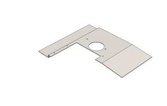 C15049 - Carriage Cover Plate - King CF100 Spare Part