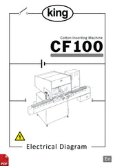 King CF100 Cotton Inserting Machine Electrical Diagram and Circuit Description