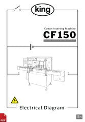 King CF150 Cotton Inserting Machine Electrical Diagram and Circuit Description