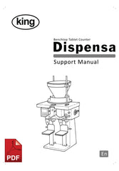King Dispensa Benchtop Tablet and Capsule Counter User Instructions and Servicing Manual