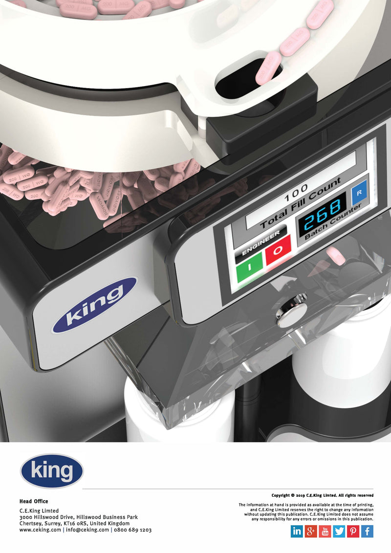 Tablet and capsule counter