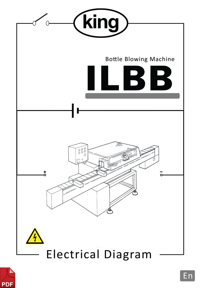 King ILBB Bottle Blowing Machine Electrical Diagram and Circuit Description
