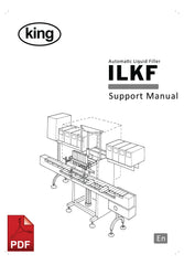 King ILKF Automatic Liquid Filler User Instructions and Servicing Manual 