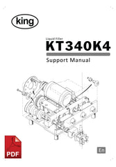King KT340K4 Liquid Filling Machine User Instructions and Servicing Manual 