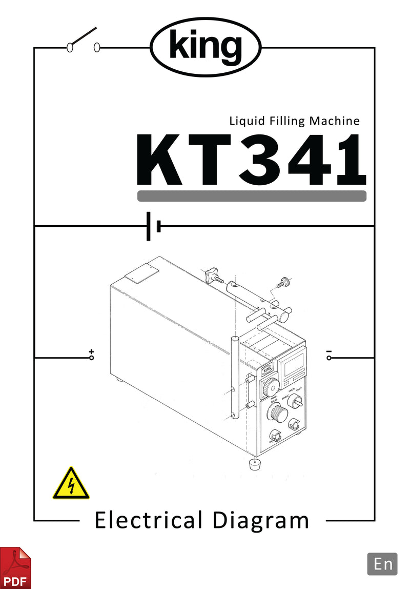 King KT341 Liquid Filling Machine Electronic Diagram and Circuit Description
