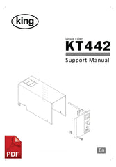 King KT3442 Liquid Filling Machine User Instructions and Servicing Manual 