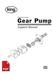 King Gear Pump User Instructions and Servicing Manual 