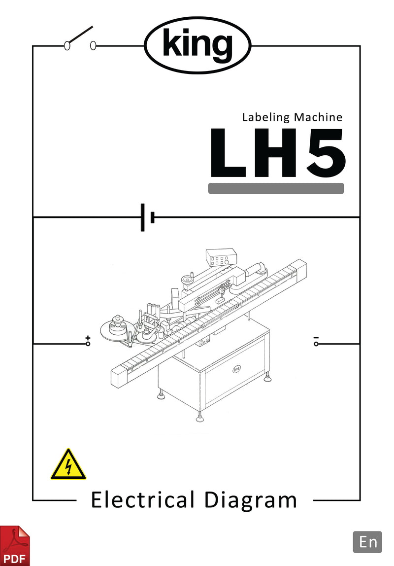 King LH5 Labeling Machine Electrical Diagram and Circuit Description