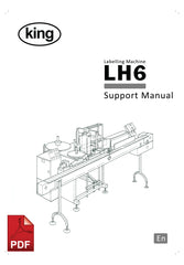 King LH6 Labeling Machine User Instructions and Servicing Manual 