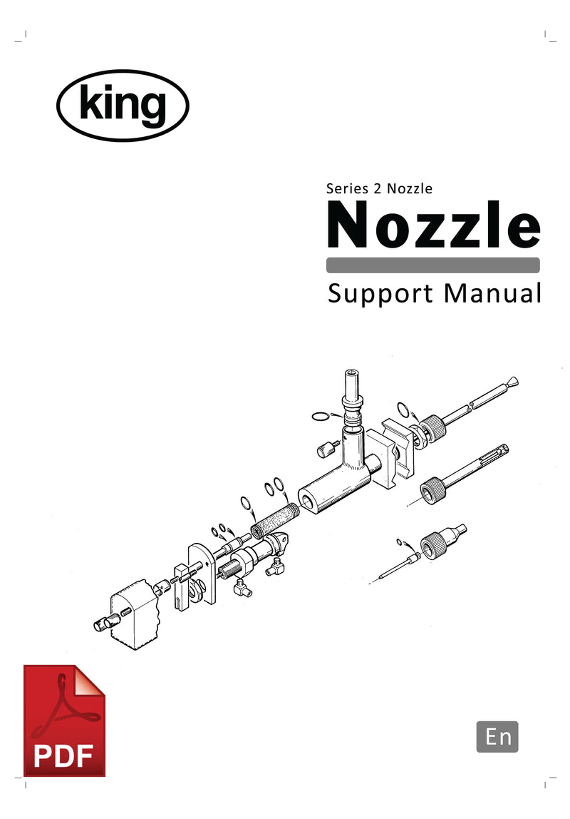 King Nozzle Series 2 User Instructions and Servicing Manual