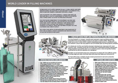 Bottle filling machine brochure